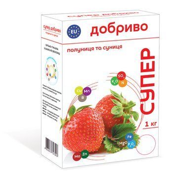 Супер Добриво для полуниці та суниці 1кг Сд343457 фото
