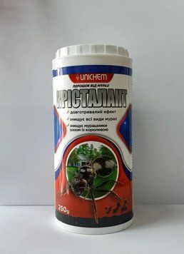 Порошок від мурах Крісталант 250г від Unichem 88483744 фото