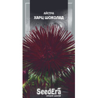 Семена Цветы Астра высокорослая Харц Шоколад Seedera, 0,25 г