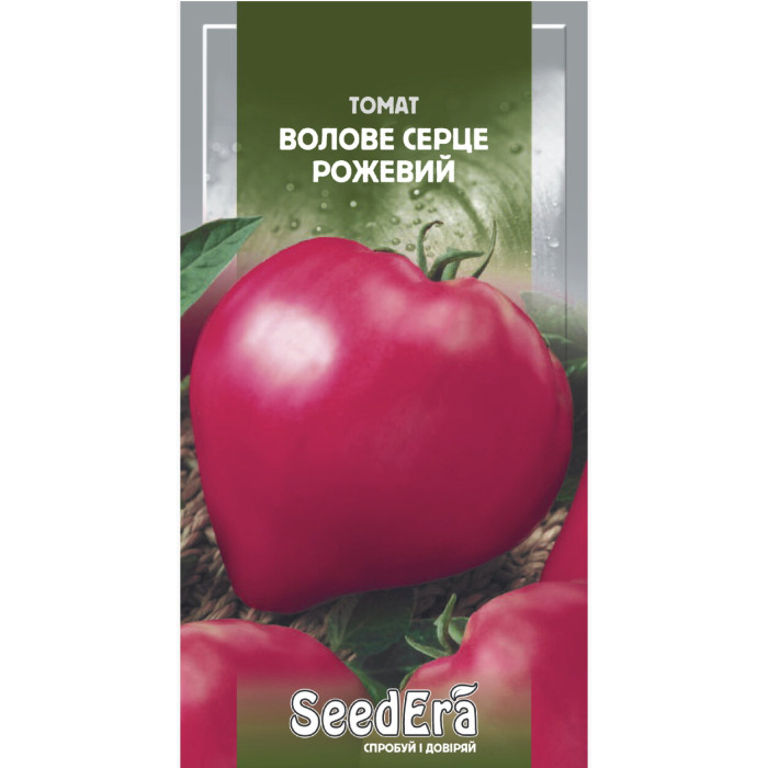 Семена Томат Воловое сердце розовый Seedera, 0,1 г