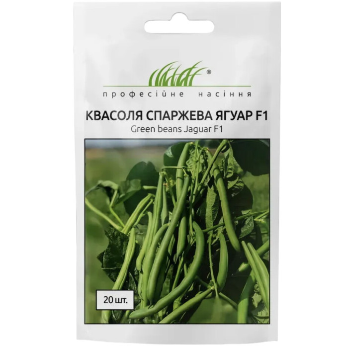 Квасоля спаржева Ягуар 20шт