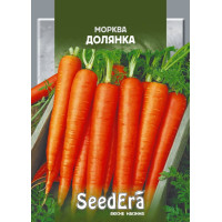 Семена Морковь столовая Долянка Seedera, 2 г