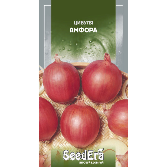 Семена Лук репчатый красный Амфора Seedera, 1 г