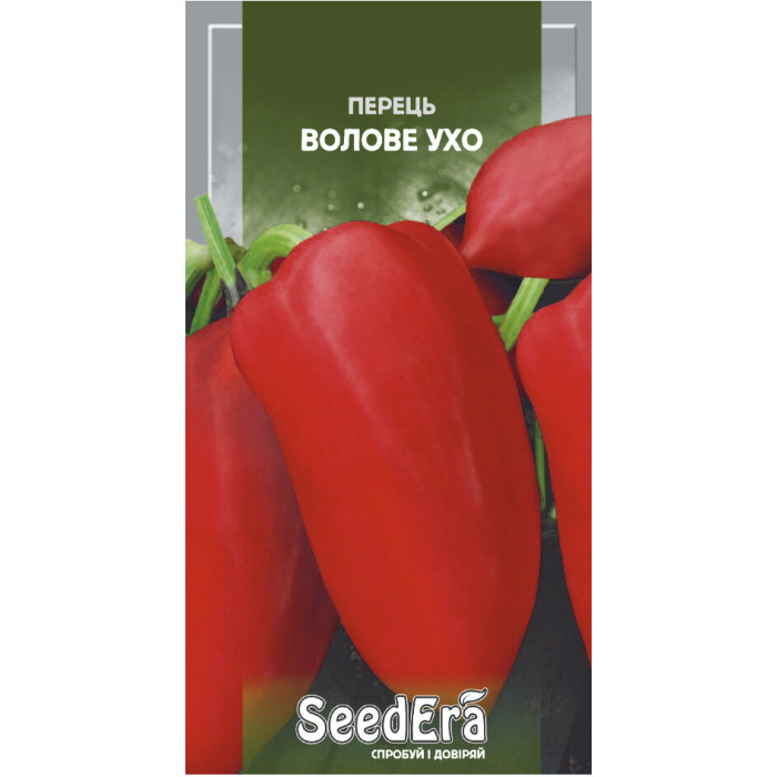 Семена Перец сладкий Воловое ухо Seedera, 0,2 г