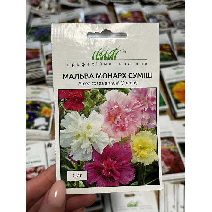 Мальва Монарх смесь 50-60см