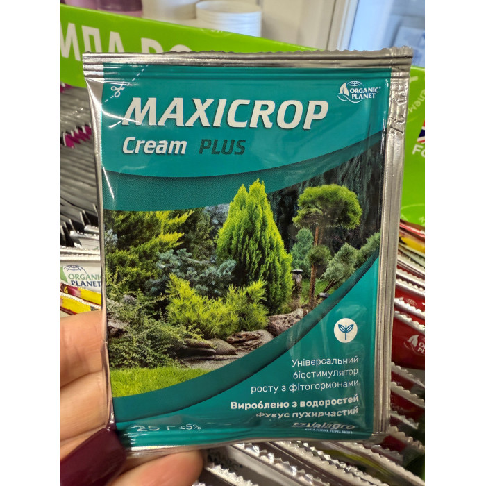 Биостимулятор роста Maxicrop Cream (максикроп крем) 25 мл