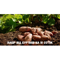 Набір для захисту картоплі від бурʼянів після сходів 10соток