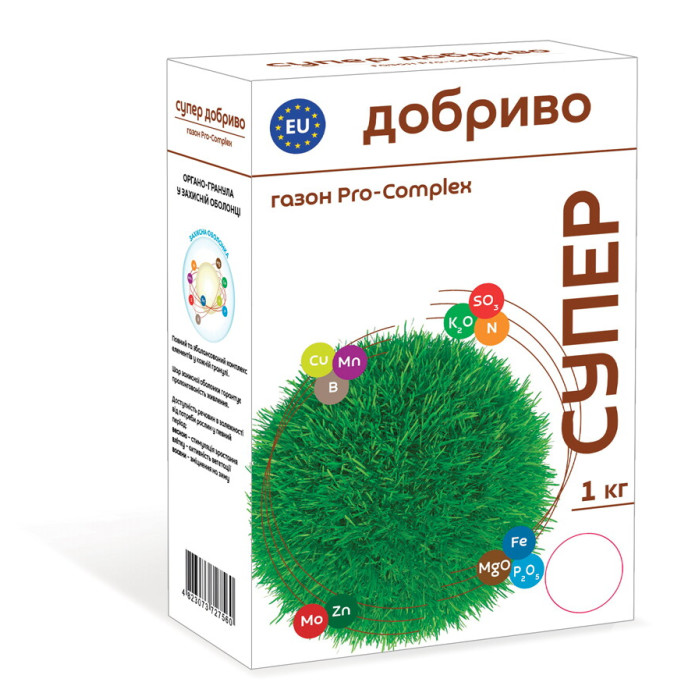 Супер Удобрение для газона Pro-Complex 1кг