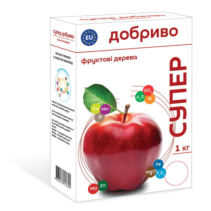 Супер Удобрение для фруктовых деревьев 1кг