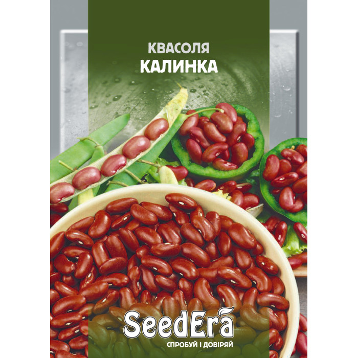 Семена кустовые Фасоль КАЛИНКА (красная) Seedera, 20 г