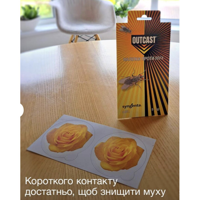 Наклейки против мух